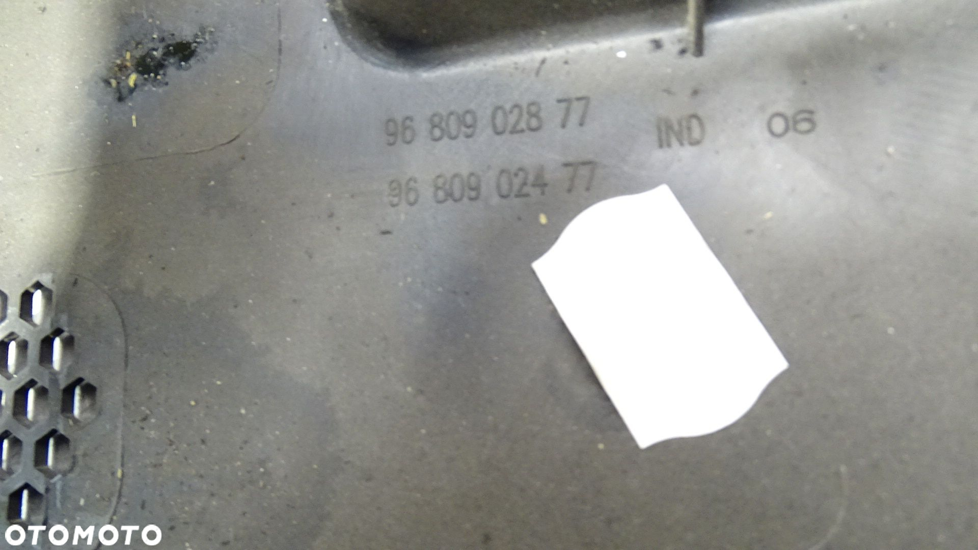 OSŁONA KOLUMNY KIEROWNICY CITROEN BERLINGO II 9680902877 - 6