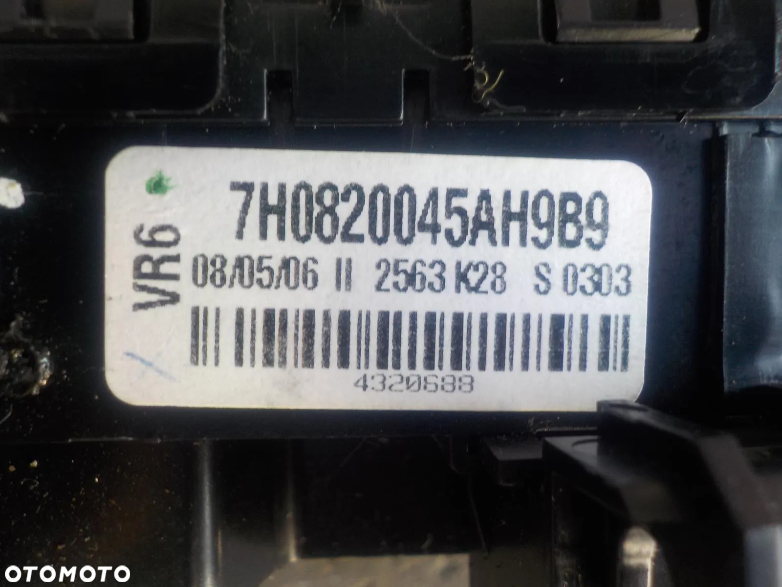 VW T5 PANEL OGRZEWANIA NAWIEWU KLIMA 7H0820045AH9B9 - 2
