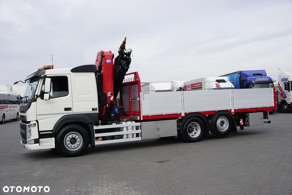 Volvo FM / 500 / 6 X 2 / SKRZYNIOWY + HDS / HMF 3220 K7 / WYS. 18,9 M / OŚ SKRĘTNA - 5