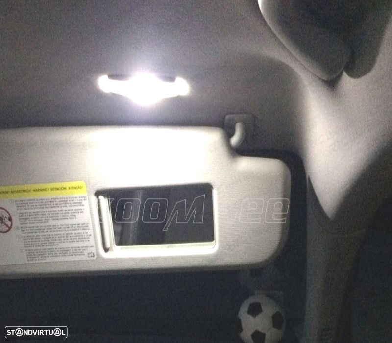 KIT COMPLETO 18 LAMPADAS LED INTERIOR PARA VOLKSWAGEN VW MULTIVAN MK5 T5 03-15 - 2
