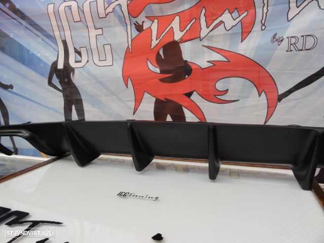 Difusor / Lip / Spoiler em fibra de vidro para BMW E39 1996-2003 - 5