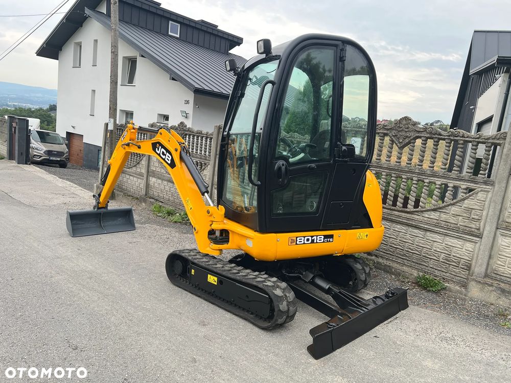 JCB 8018 CTS | Minikoparka JCB 8018 | 2 Tony | Rozsuwane Gąsienice | Stan IDEALNY | Mini Koparka | - 13
