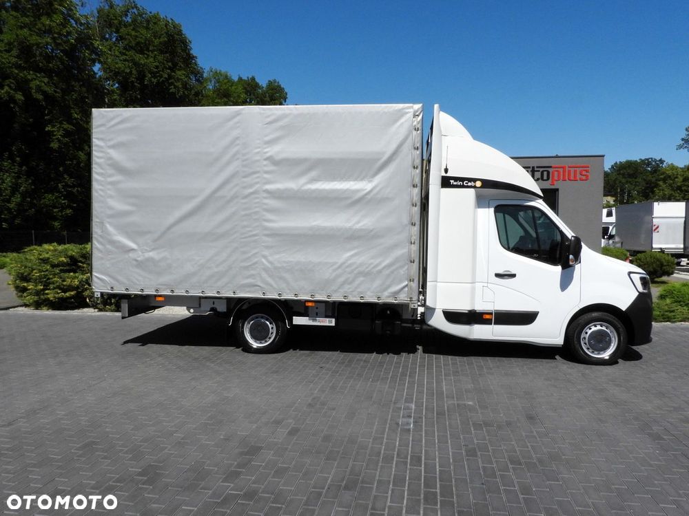 Renault MASTER  PLANDEKA 10 PALET WEBASTO TEMPOMAT LEDY PNEUMATYKA KLIMATYZACJA  165KM - 8
