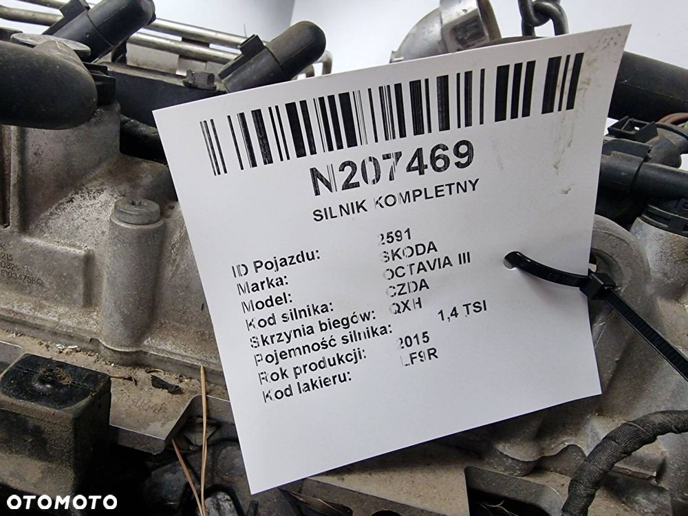 SILNIK KOMPLETNY SKODA OCTAVIA III CZDA - 6