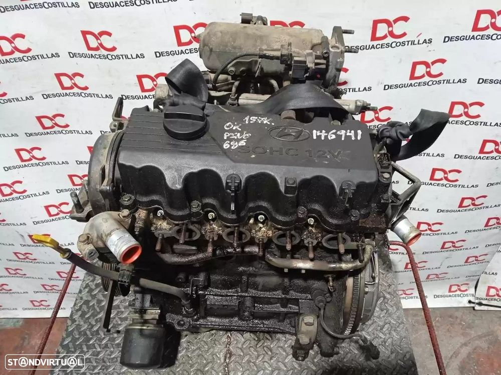 MOTOR COMPLETO HYUNDAI GETZ 2003 -G4EA - 5