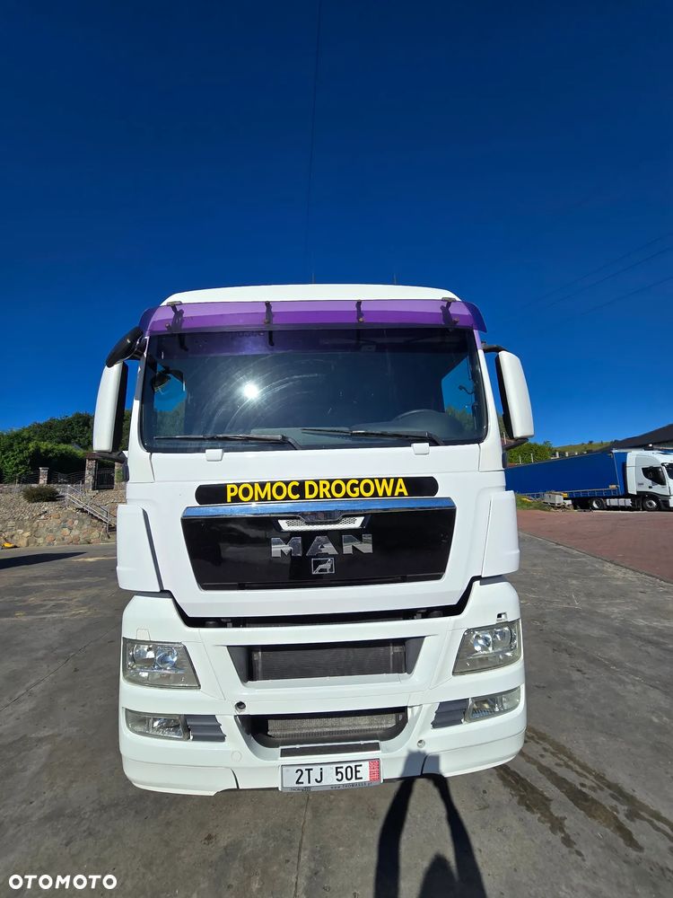 MAN tgx 25-440 6x2 laweta wciągarka całość na poduszkach - 27