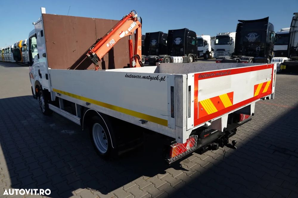 Renault MAXITY 140 DXI / BASCULATOR / + HDS FASSI F22A / CAPACITATE DE RIDICARE 995 KG / ATRACȚIE 5,5 M / IMPORTAT - 17