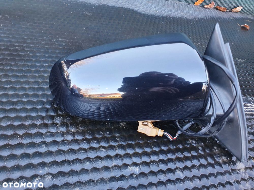 Lusterko Zewnetrzne Prawe EUROPA 5 pin Czarne LZ9Y AUDI A4 B6 B7 - 7