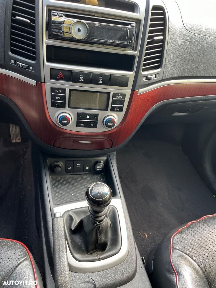 Haion Hyundai Santa Fe 2007 SUV Negru - 6