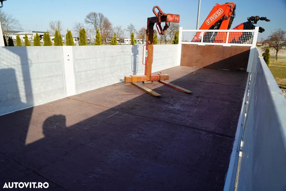 Renault C 430 / 6x4 / 7,2 M LIVRARE + CUPĂ FASSI F215A / EXTENSIE 10 M / RADIOCOMANDĂ / FURCĂ / ROTATOARE - 21