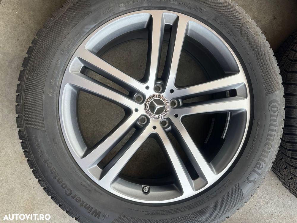 Vând jante originale Mercedes Gle w167 pe 20” noi cu anvelope noi de iarnă - 6