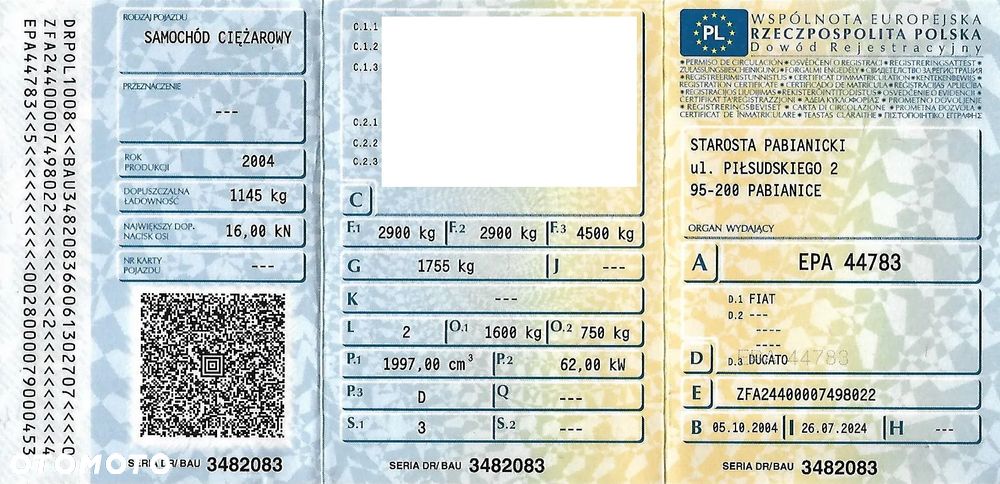 Fiat Ducato 11 *** 2.0 JTD *** Salon Polska *** - 16