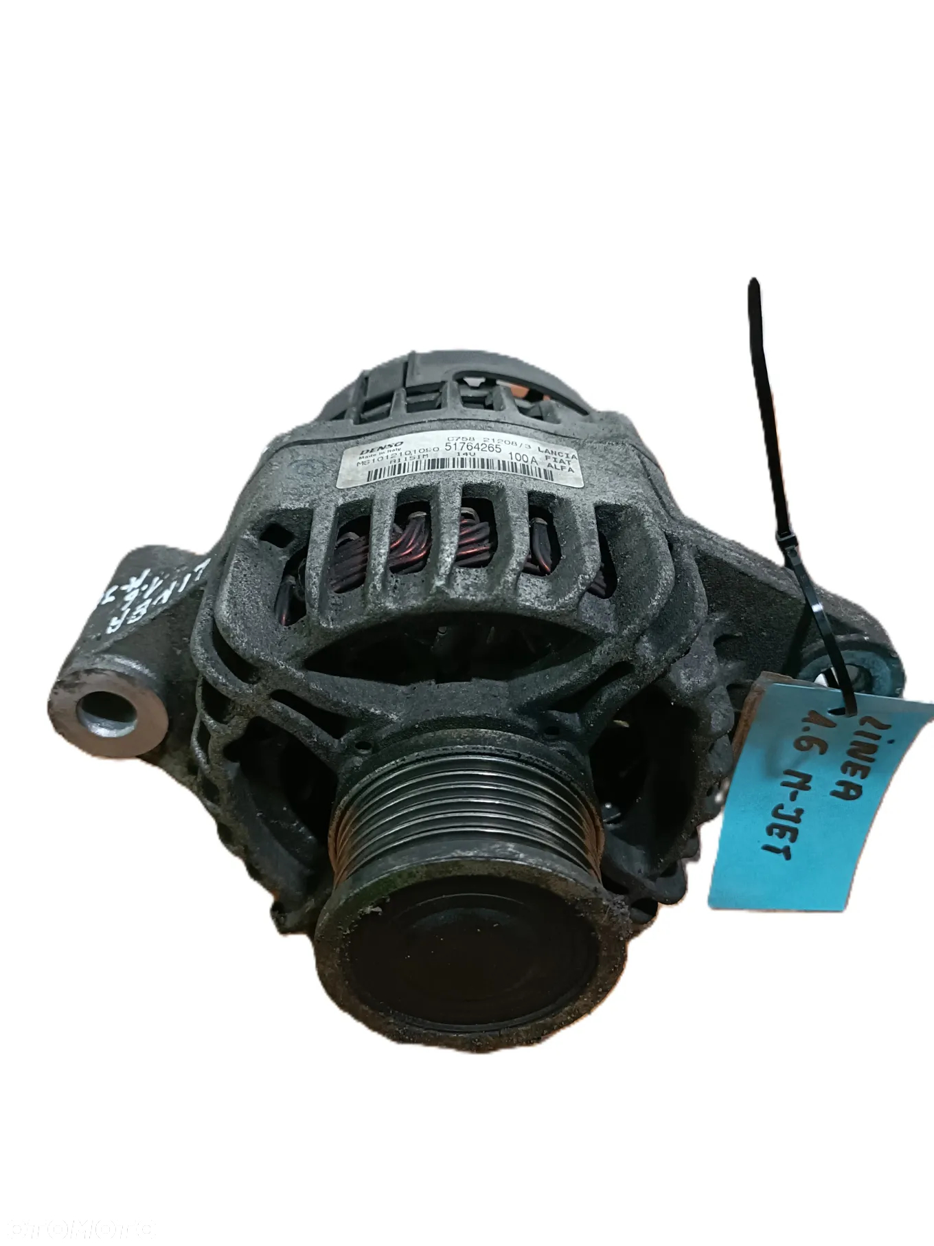 FIAT LINEA 07-15 1,6 M-JET alternator DENSO 51764265 * - 2