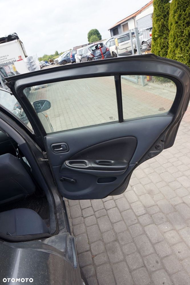 DRZWI TYLNE PRAWE ALMERA II N16 LIFT 5D HB KY5  SZARY NISSAN 2003-2006 - 8
