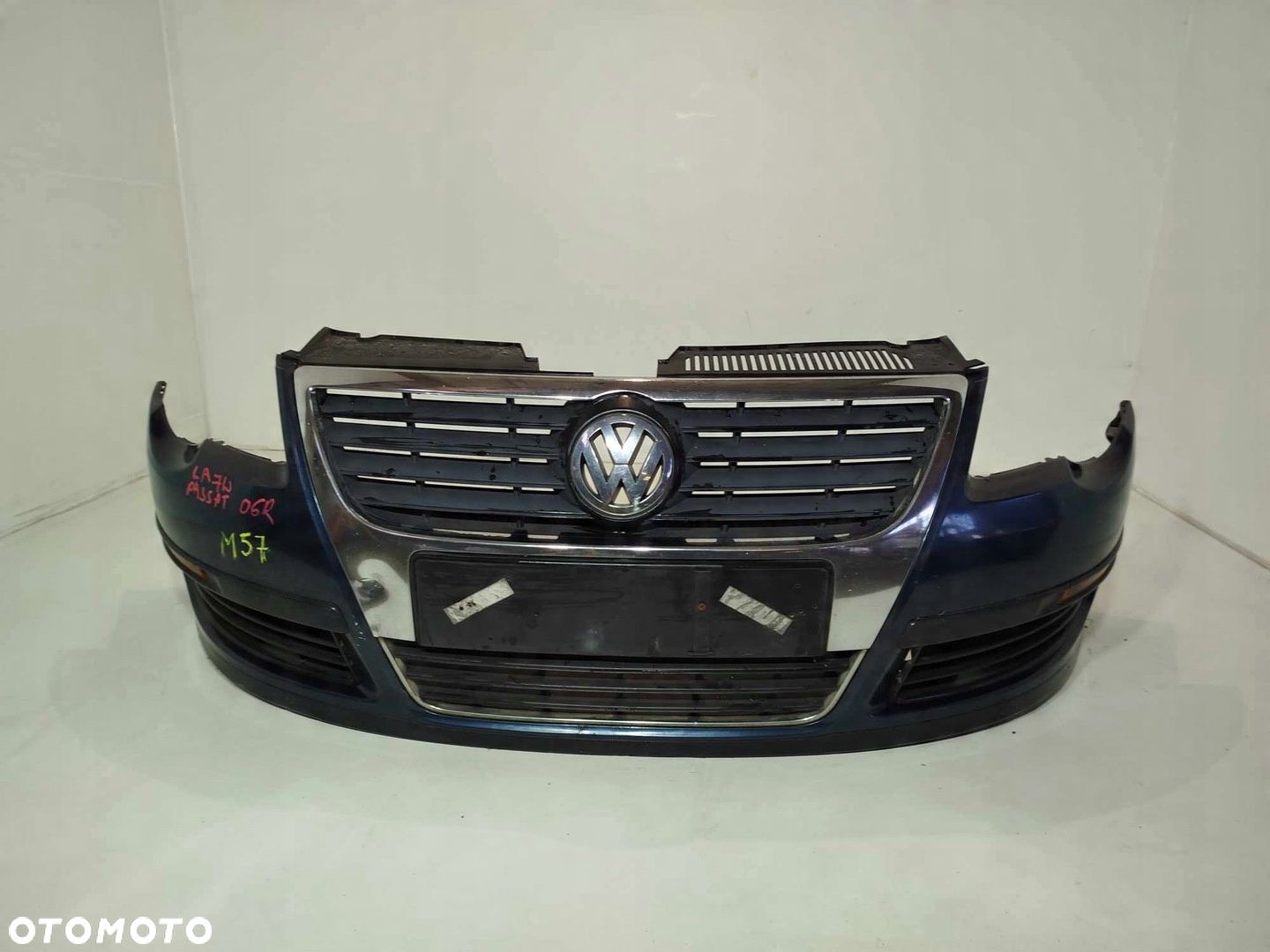 ZDERZAK PRZEDNI PRZÓD GRILL VW PASSAT B6 05-10 - 1