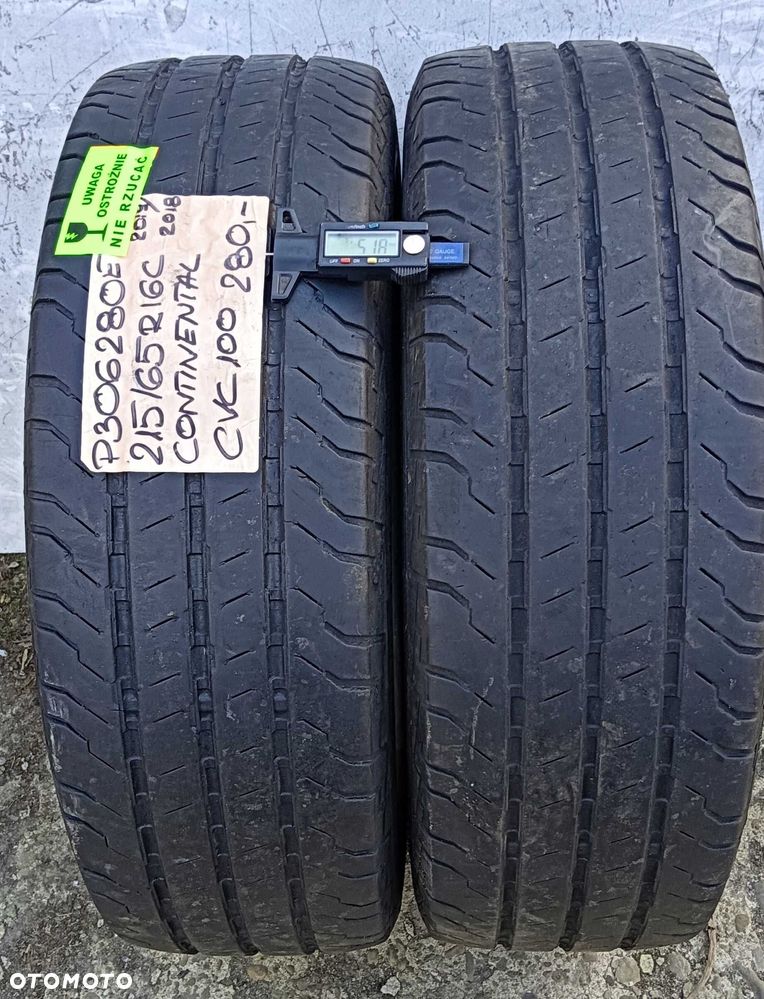 P306280E Para 215/65R16C Continental CVC100. 2019/18r.