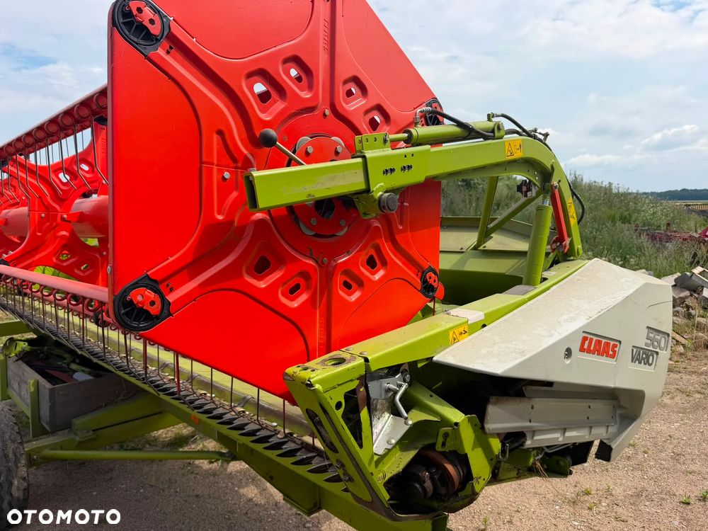 Claas Tucano 420, heder CLAAS VARIO 560, przystawka do kukurydzy CLAAS CORIO 675FC - 26
