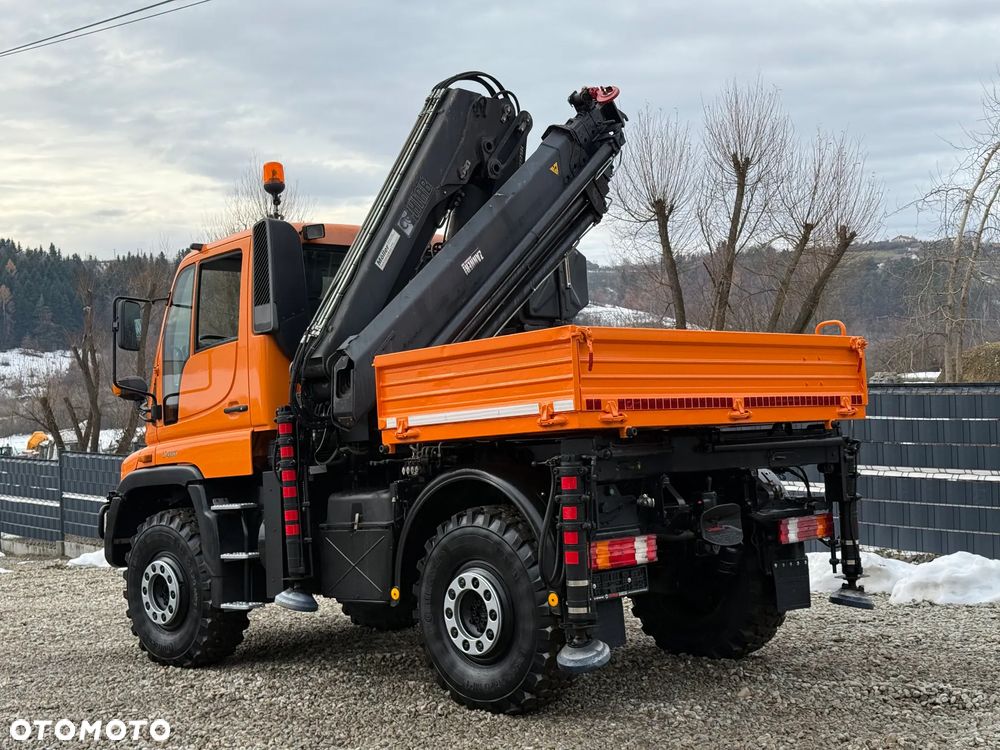 Mercedes-Benz * Mercedes Unimog U 400 * HDS HIAB 166 * Specjalny * Energetyka * Kosz do HDS * Stan Idealny - 8