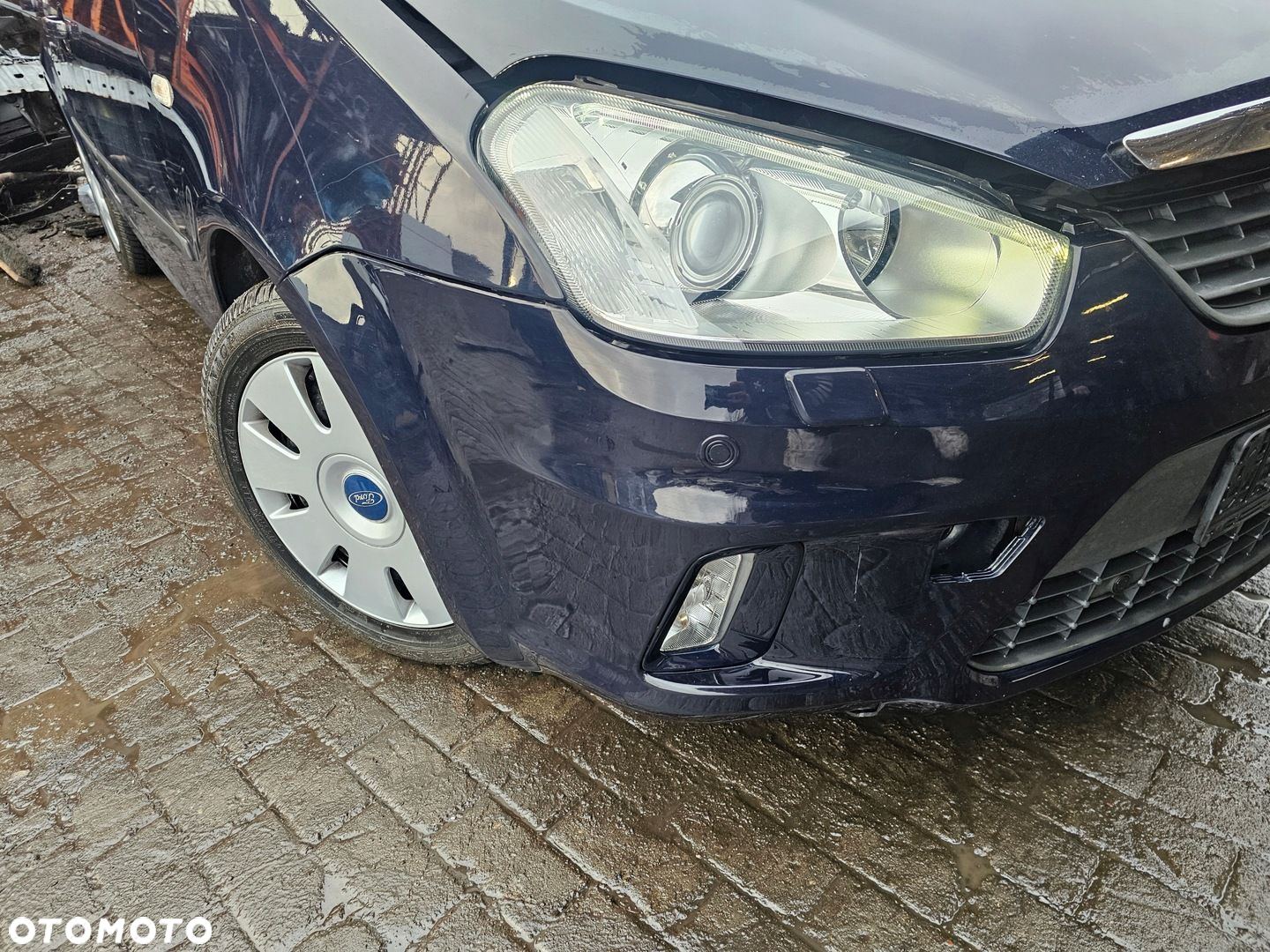 zderzak przód ford c-max mk1 lift 07-10r lakier V3 spryski pdc OPIS - 3