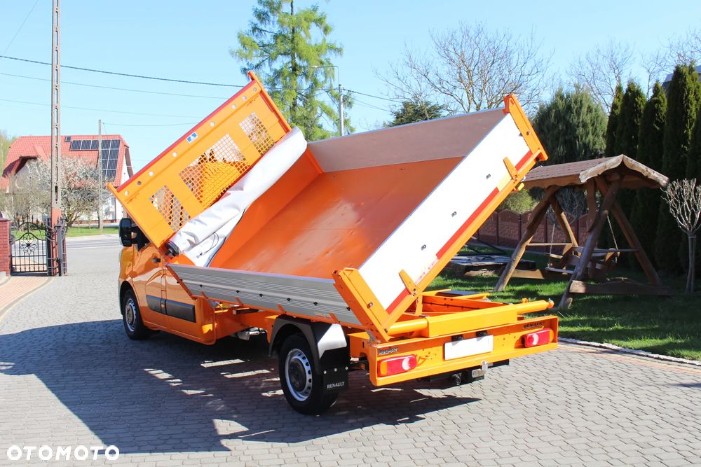 Renault MASTER / MOVANO / BRYGADÓWKA / DOKA / WYWROTKA / 6 OSÓB / POLSKI SALON / NISKI PRZEBIEG / - 22