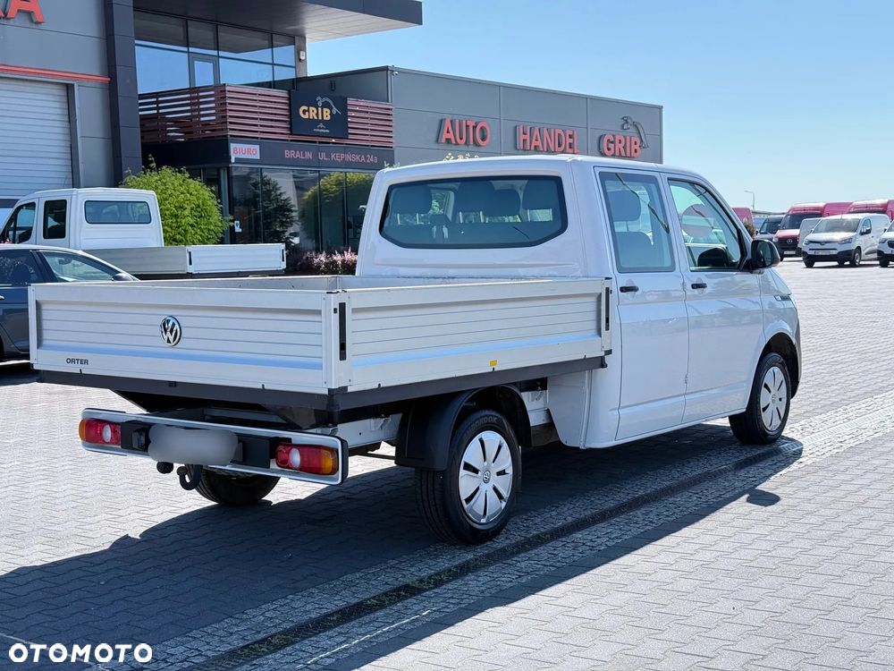 Volkswagen Transporter T6 Doka Brygadówka 6-miejsc Skrzynia Salon PL, Jeden Właściciel - 4