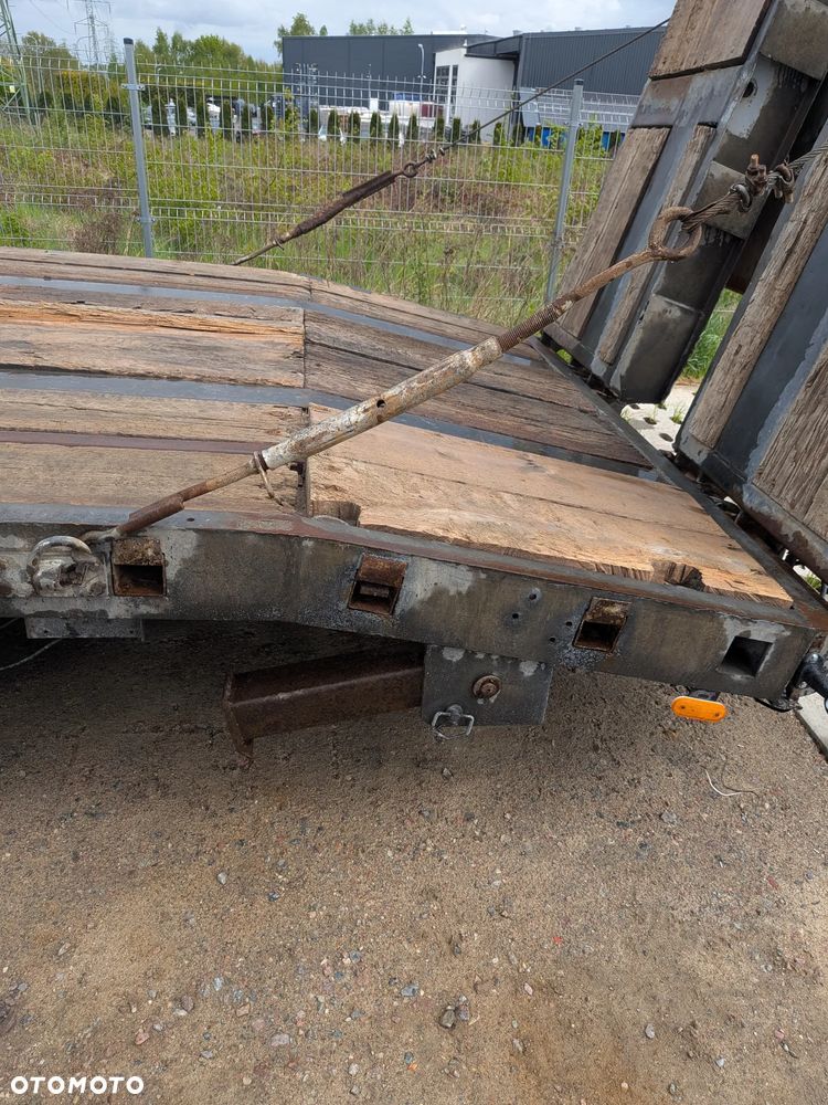 Berger naczepa niskopodwozie, OCYNK długie najazdy hydrauliczne - 3