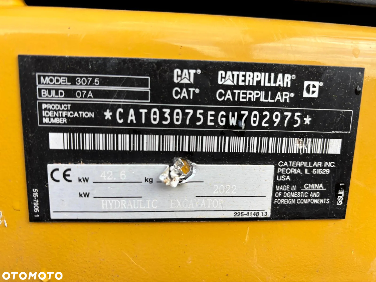 Caterpillar 307.5 - 32
