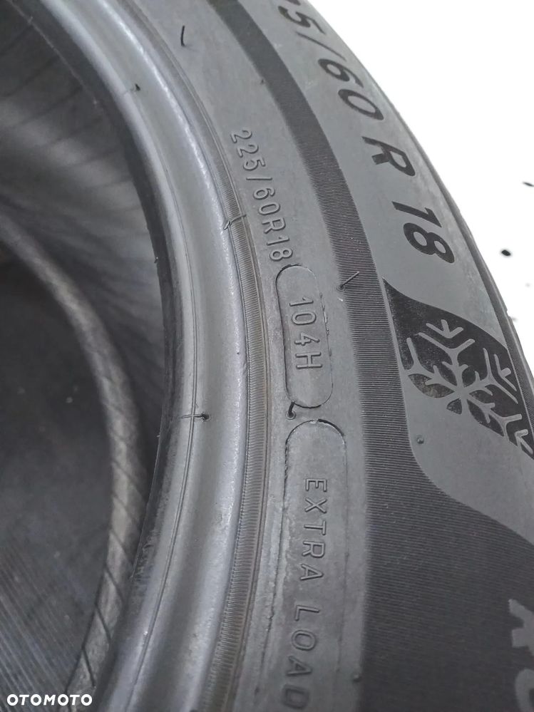 4x 225/60R18 michelin 2019 opony zimowe 6,5mm 52733 - 8