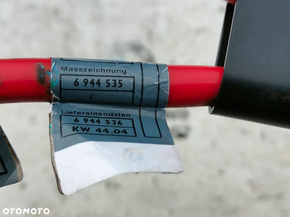 BMW E61 Klema pirotechniczna plusowa 6944535 - 4