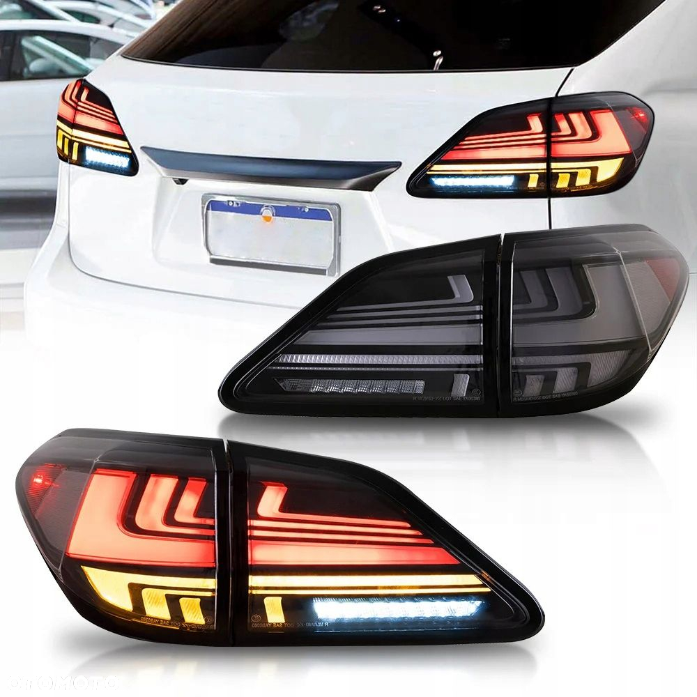Lampy tyl ne kpl Vland Full Led Neon Diody Tuning Lexus RX III 3 2009-2015 - 3
