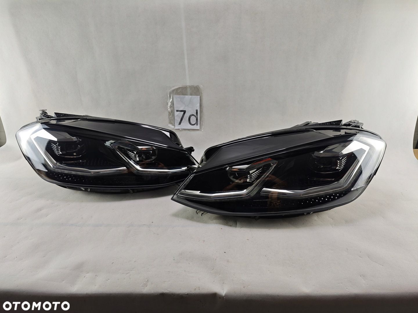 VW GOLF VII 7 LIFT FULL LED LEWY PRAWY REFLEKTOR LAMPA LEWA PRAWA 5G1 - 1