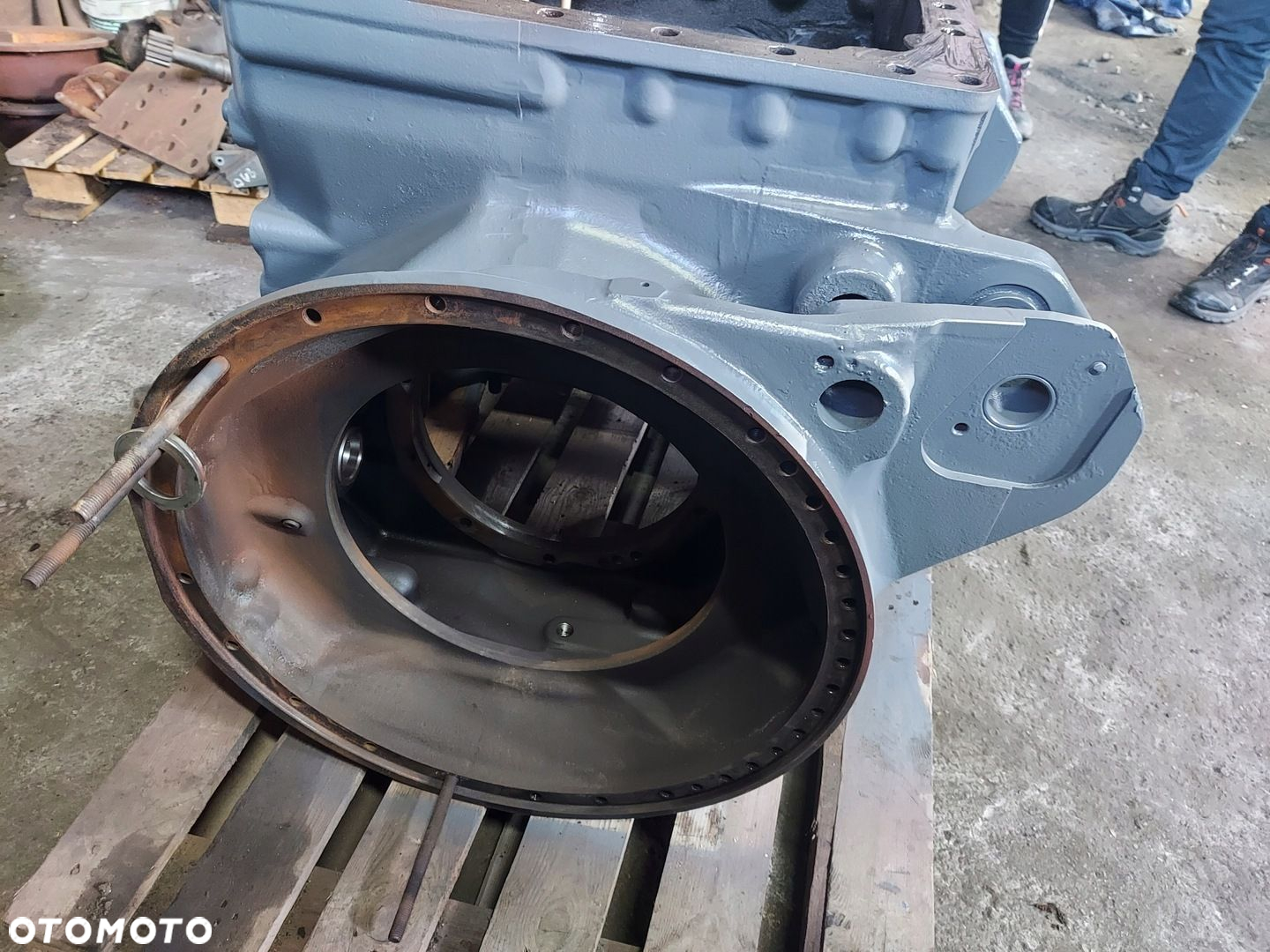 OBUDOWA MOST TYŁ M934152050040 MASSEY FERGUSON 8680 2011R - 5