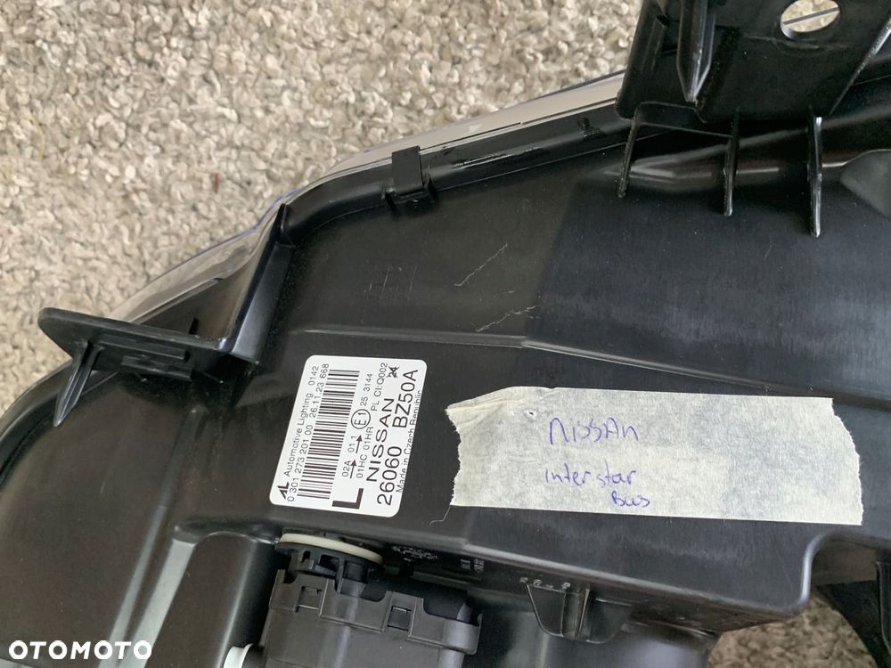 NISSAN NV400 REFLEKTOR LEWY LAMPA - 7