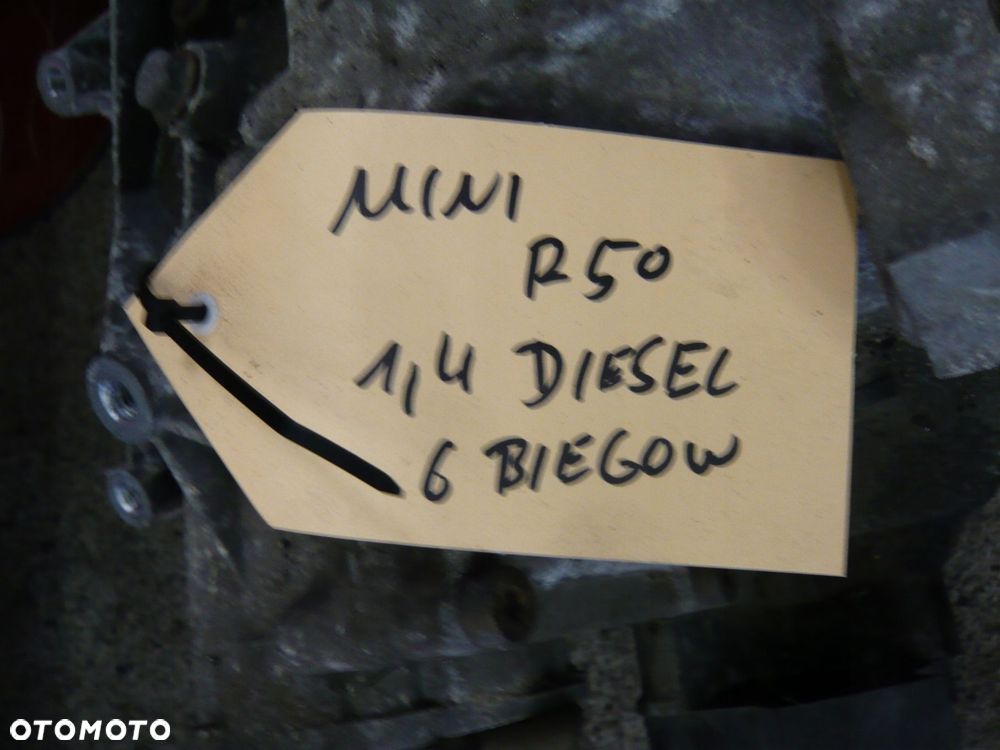 skrzynia biegów manualna mini r50 1.4d 6 biegów - 2