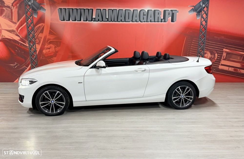 BMW 218 i Cabrio Line Sport - 4