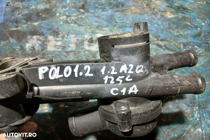 Carcasa termostat 03C121111B 03C121111B Volkswagen VW Polo 4 9N [2001 - 3