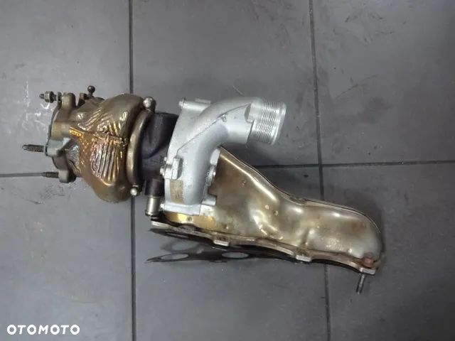 Lewa oraz prawa  turbosprężarka z kolektorem Audi S7 4.0 079253033CK - 8