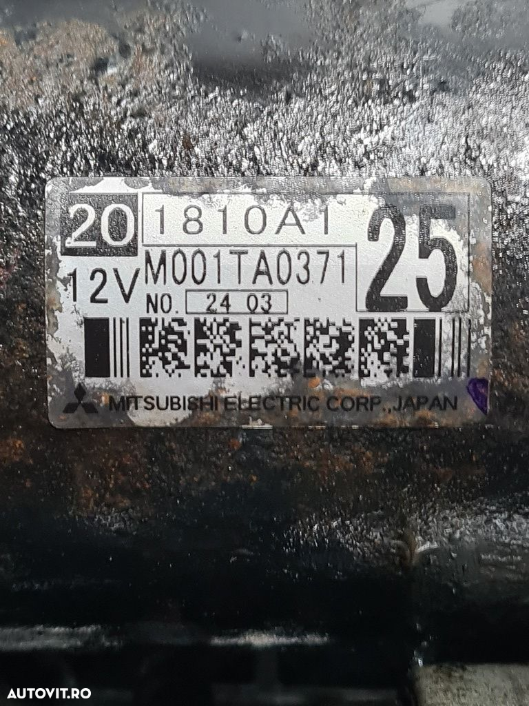 Electromotor Mitsubishi ASX 1.8 D 2010 - 2012 110kW 150CP Manuala 4N13 (872) - 5