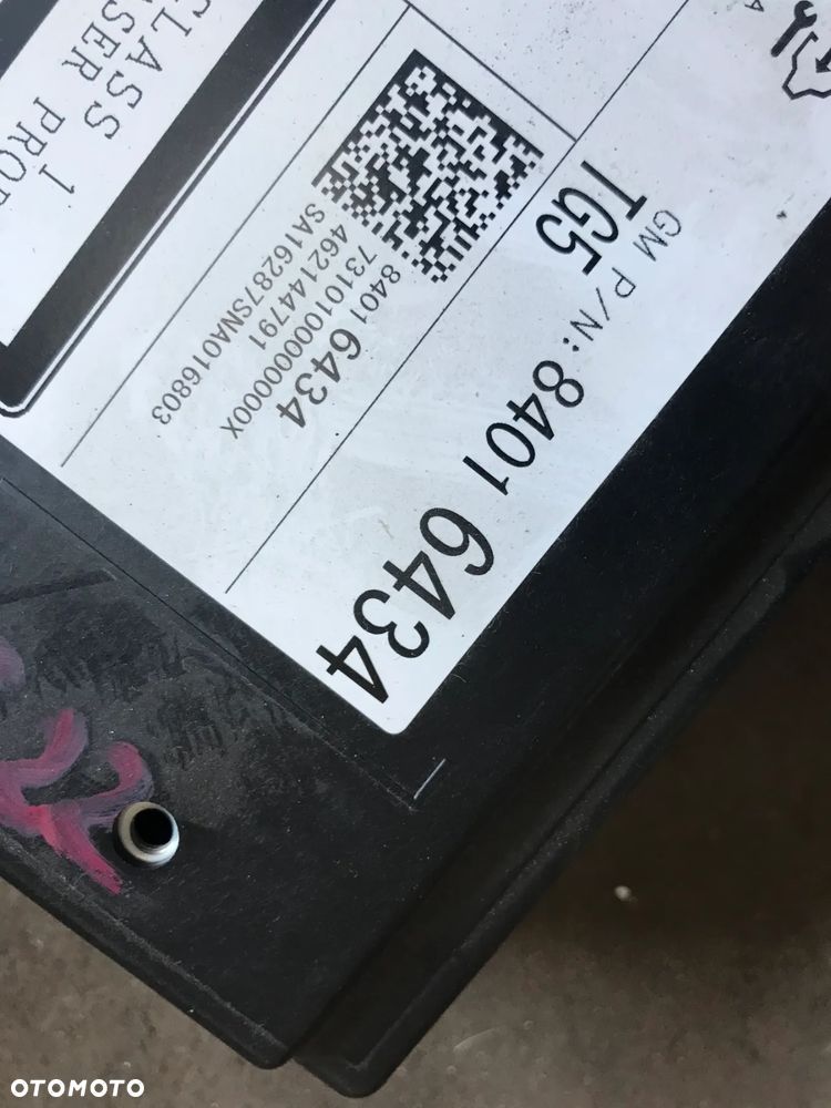 OPEL INSIGNIA A LIFT RADIO ZESTAW 26202377 26681355 84016434 39080679 - 3