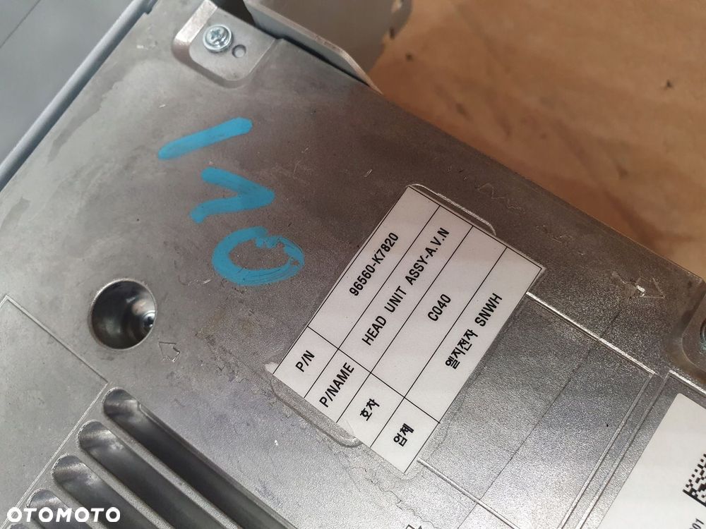 HYUNDAI I10 III RADIO WYŚWIETLACZ 96560-k7820 navi ekran - 3