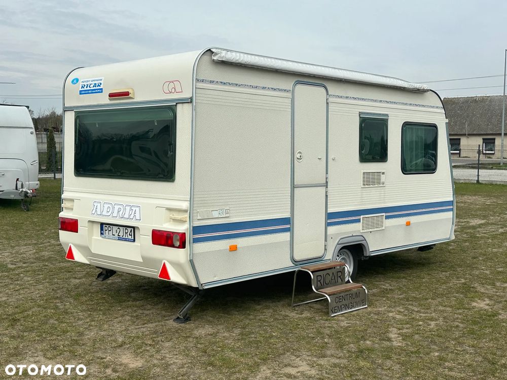 Adria UNICA 430 DD z markizą workową FIAMMA. DMC 900 kg. RATY - 1