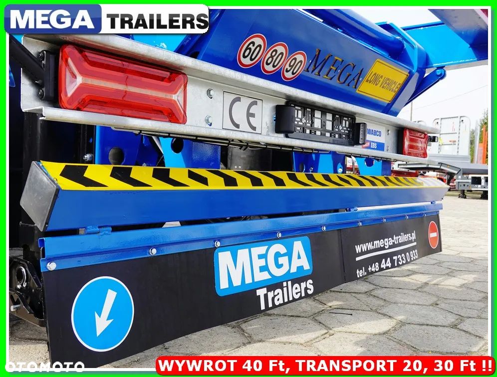 Inny 40 Ft/KIPPER podwozie do kontenerów 2 x 20, 1 x 40, Z WYWROTEM !!! - 14