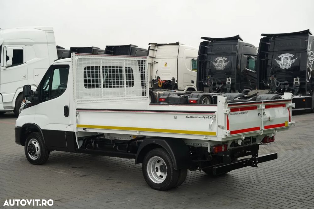 Iveco DAILY 35-160 / BASCULATOR DIN OȚEL / DUBLU / MANUAL / 3 LOCURI / EURO 6 - 12