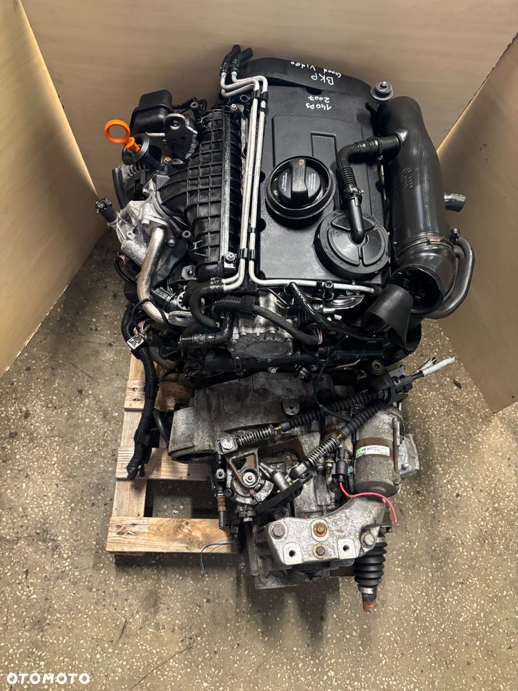 VW Passat B6 silnik 2.0 Diesel 140KM BKP kompletny film video - 9