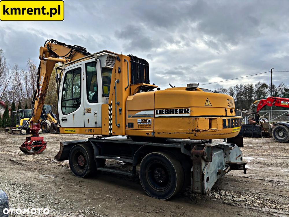 Liebherr A 316 KOPARKA KOŁOWA PRZEŁADUNKOWA DO ZŁOMU I DREWNA 2005R. |900 904 FUCHS 320 340 CAT 314 315 - 27