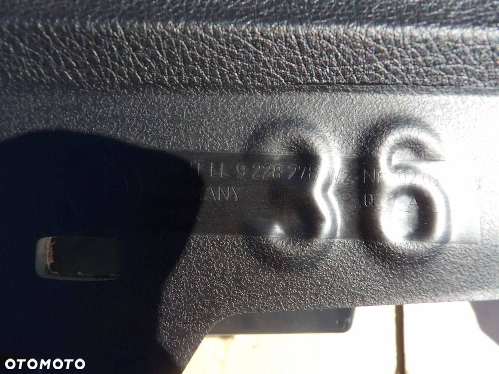 BMW - F30* - DESKA ROZDZIELCZA - KONSOLA - POD HEADUP - PODUSZKI AIRBAG - NAPINACZE - KOMPLET - 9228278 - 9