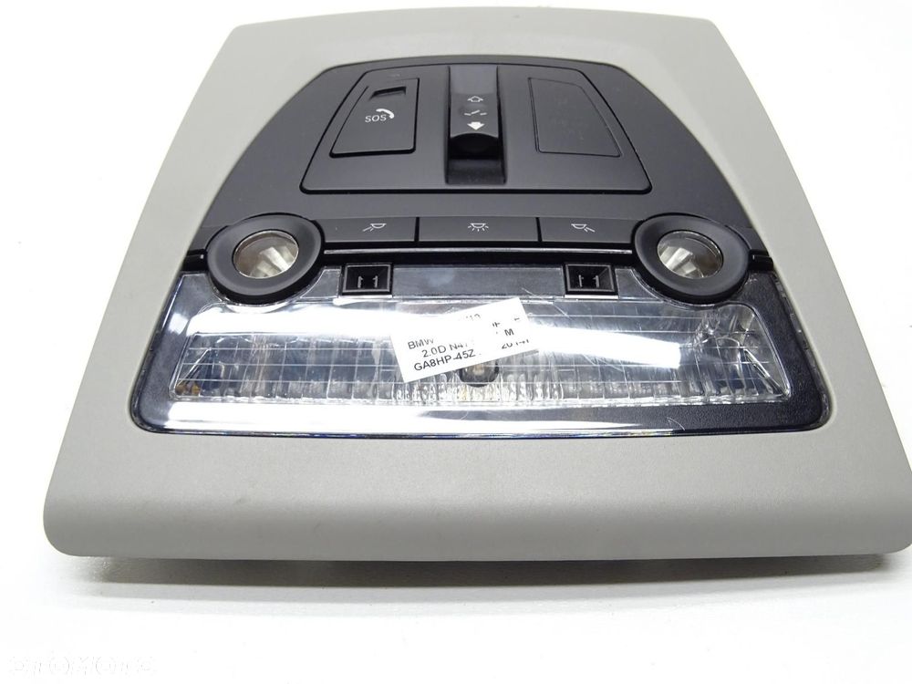 LAMPKA OŚWIETLENIE KABINY PODSUFITKI SZYBERDACH 9311462 BMW F25 X3 - 5