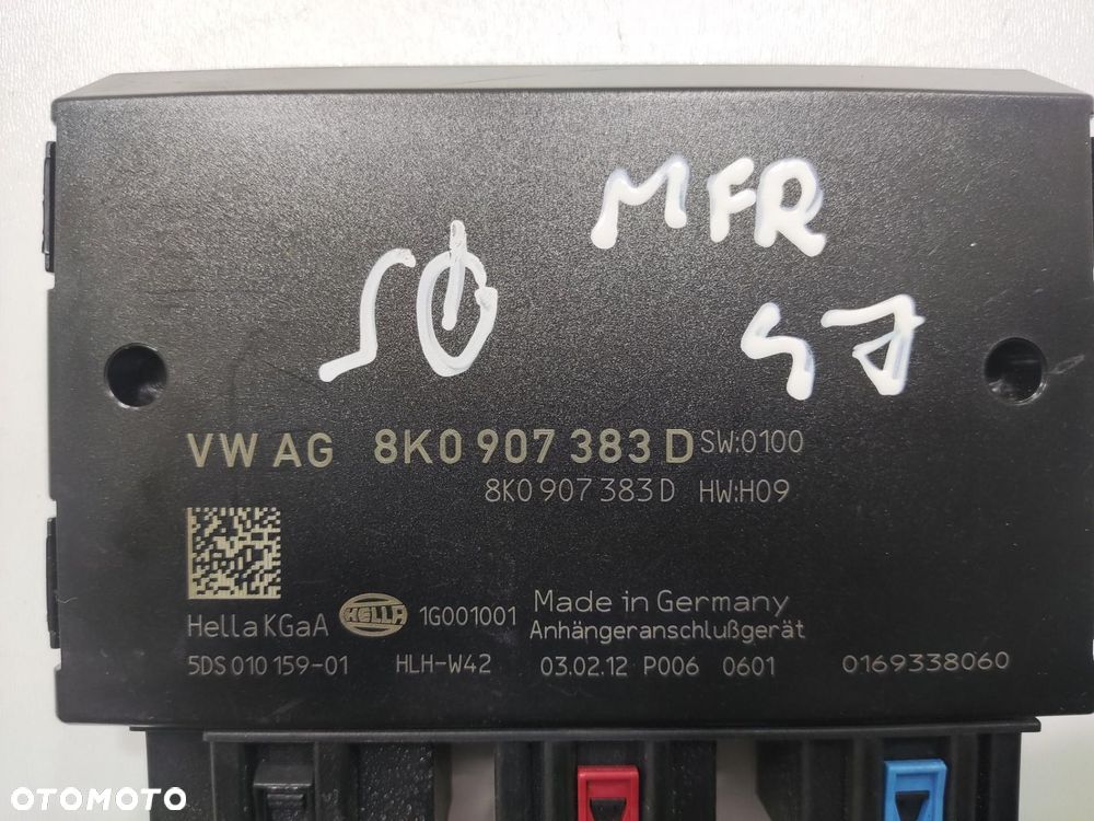 MODUŁ STEROWNIK HAKA HOLOWNICZEGO AUDI Q5 I 8R 2008-2012 8K0907383D - 4