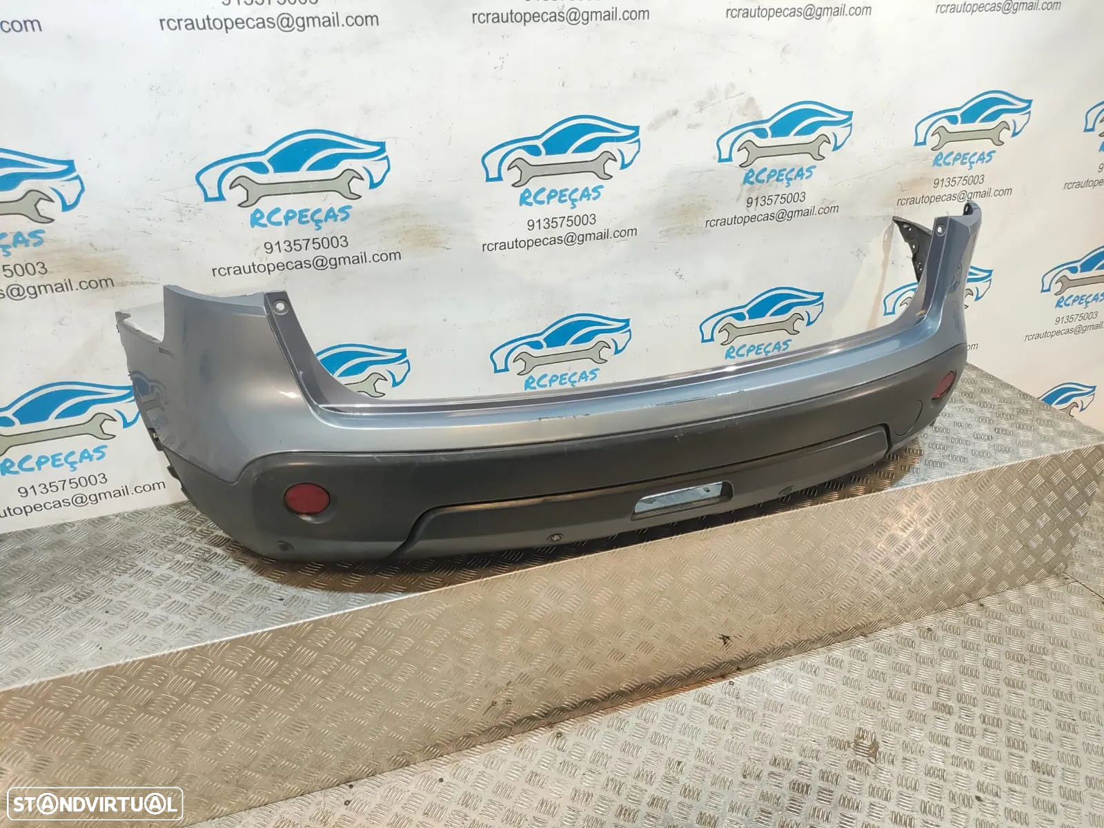 Parachoques Traseiro Original Nissan Qashqai J10 Sensores De Estacionamento 85022-JD00H - 5