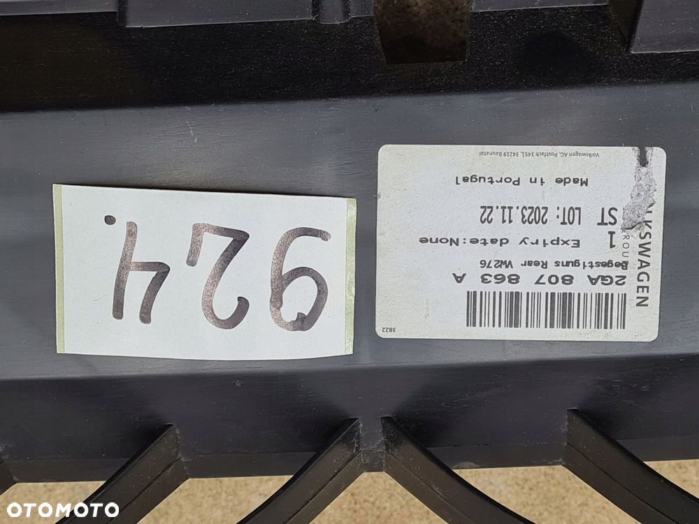 VW T-ROC 2017- WZMOCNIENIE ŚLIZG MOCOWANIE ZDERZAK TYŁ - 3